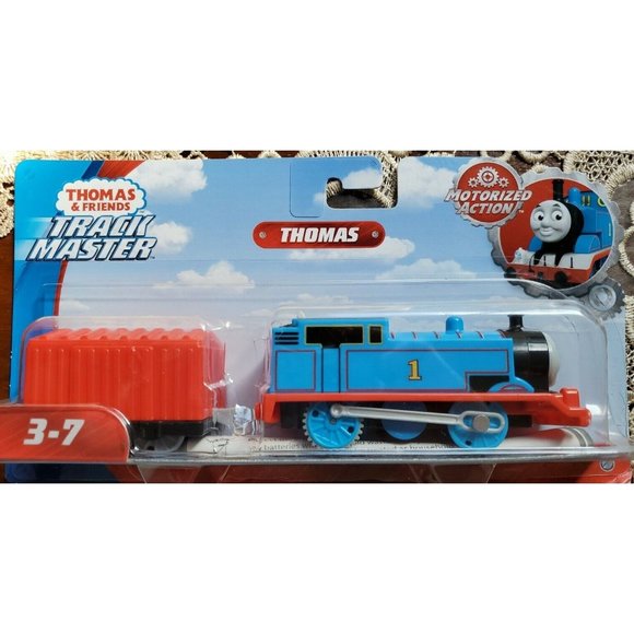 Fisher-Price Other - TRACKMASTER THOMAS THE TANK ENGINE Motorized Train & Car Fisher Price BML06